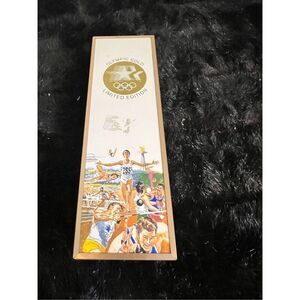 1984 Olympics Playing Card Set Two Packs Limited Edition Set Olympiad Gold Mint